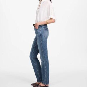 Madewell High Rise Stovepipe Jeans in Ashland Wash